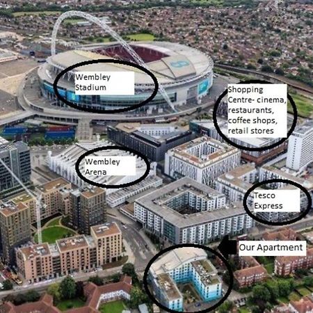 Stylish Wembley Stadium And Ovo Arena Apartment, London Eksteriør bilde